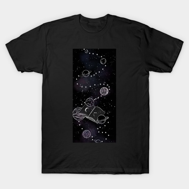 Space pattern T-Shirt by Dawaly